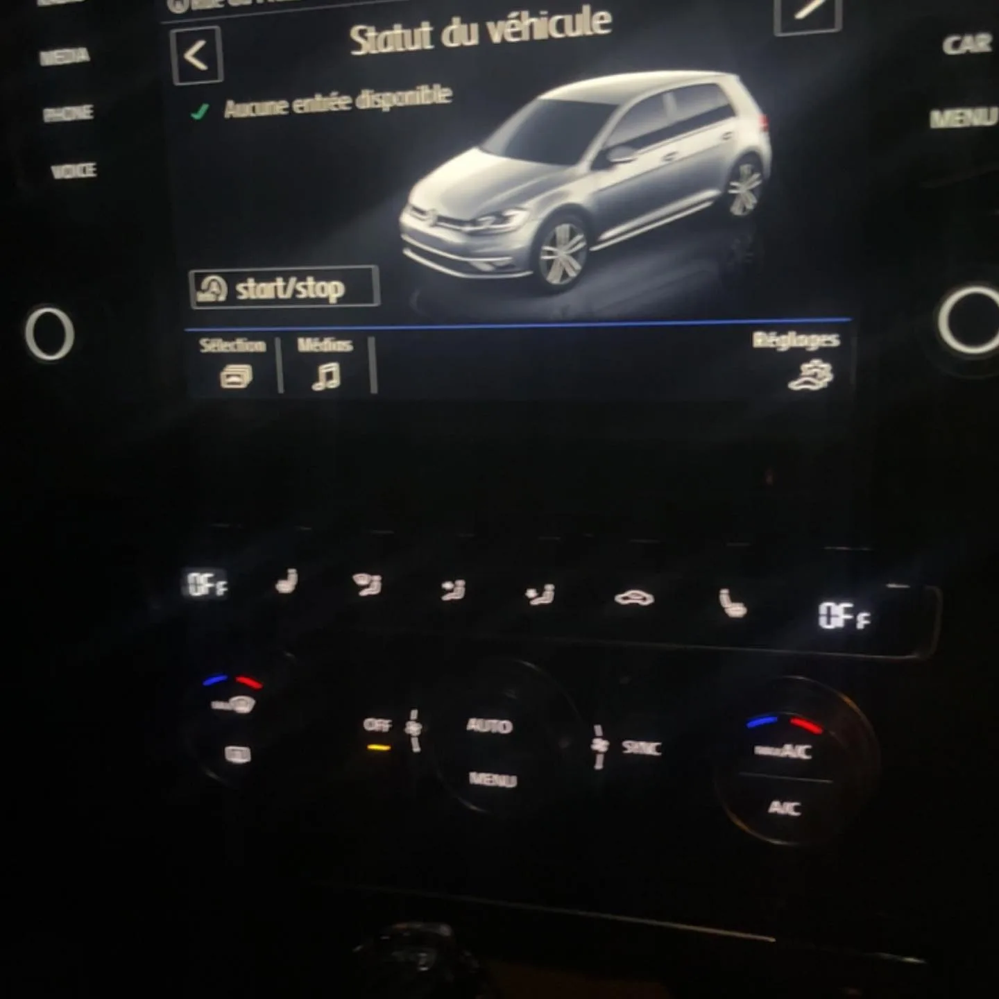 Volkswagen Golf 7 R, Golf 7 R : CarPlay en changeant le seul lecteur (photo 3 sur 3)